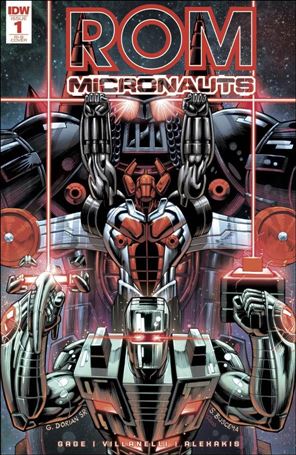 Rom & The Micronauts issue 1-D Guy Dorian 1:20 Cover