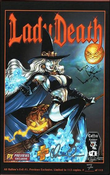 Lady Death: All Hallows Evil  issue 1-B Previews Exclusive Edition 1/113