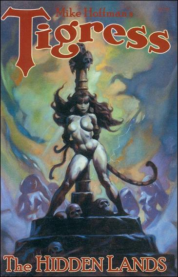 Tigress the Hidden Lands issue 1 Blue Cover
