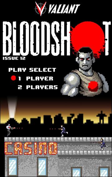 Bloodshot (2012) issue 12-C Matthew Waite 8-Bit Cover