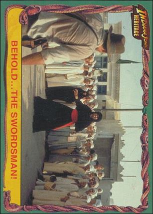 Indiana Jones Heritage (Base Set) card 13 Behold… The Swordsman!