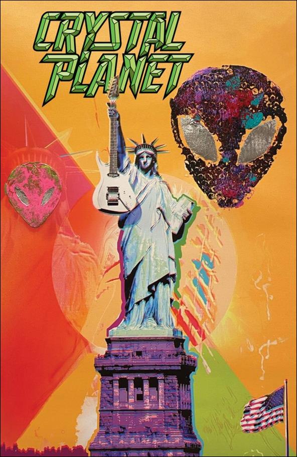 Crystal Planet issue 4-C Joe Satriani 1:10 Cover