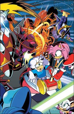 Mega Man issue 50-F Ben Bates Covers Unite Cover