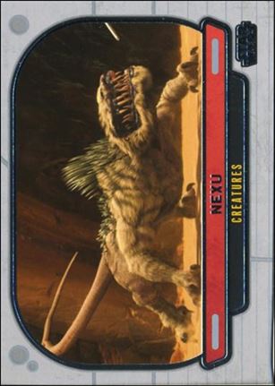 Star Wars Galactic Files (Base Set) card 302 Nexu Creatures