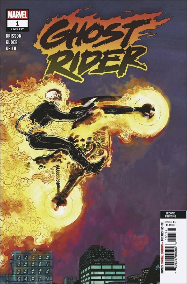 Ghost Rider (2019) issue 1-P Aaron Kuder Cover (2nd Printing)