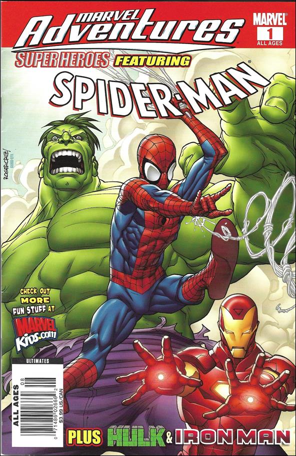 Marvel Adventures Super Heroes (2008) issue 1-C Newsstand Edition / Price Variant
