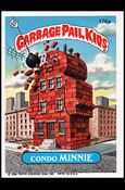 Garbage Pail Kids: Series 05 (Base Set) card 176a Condo Minnie