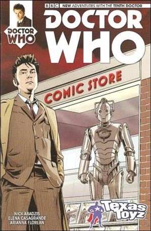 Doctor Who: The Tenth Doctor issue 1-IN Texas Toyz Cover