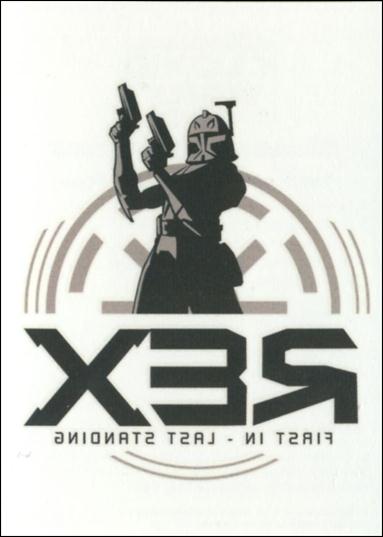 Star Wars: The Clone Wars Trading Card Stickers (Temporary Tattoos Subet) card 3