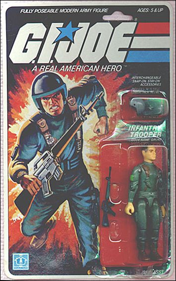 G.I. Joe: A Real American Hero 3 3/4" Basic Action Figures figure 2 Grunt (Infantry Trooper)