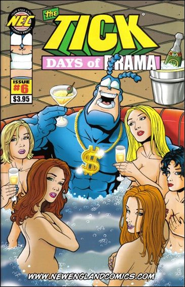 Tick: Days of Drama issue 6-B Naughtier Cover