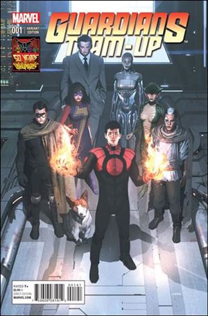 Guardians Team-Up issue 1-C 1:50 Inhumans 50th Anniversary Cover