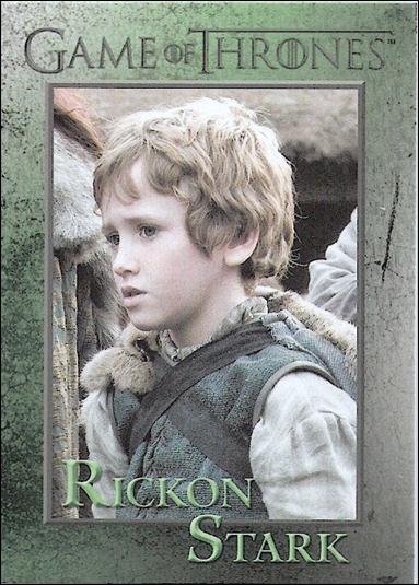 Game of Thrones: Season One (Base Set) card 53 Rickon Stark