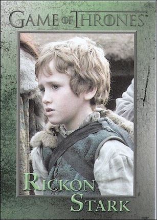 Game of Thrones: Season One (Base Set) card 53 Rickon Stark