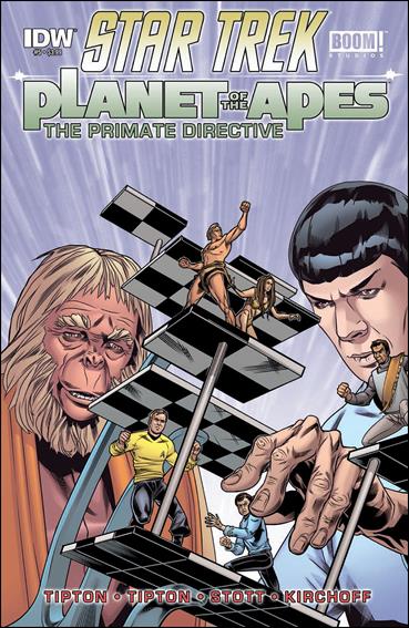 Star Trek/Planet of the Apes: The Primate Directive issue 5 Rachael Stott Cover