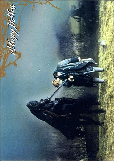 Sleepy Hollow (Movie) (Base Set) card 22 The Horseman Attacks!
