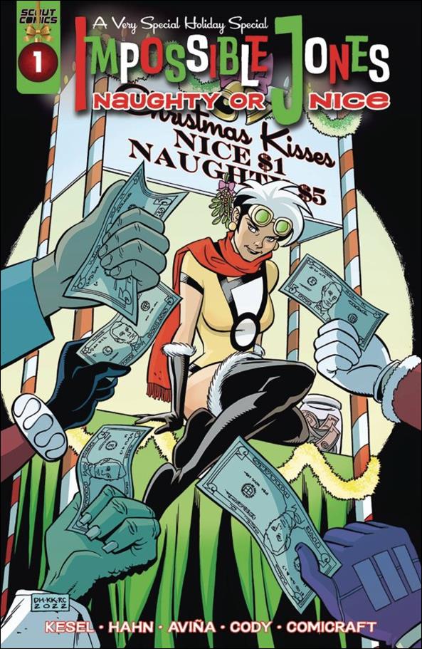 Impossible Jones: Naughty or Nice issue 1 David Hahn Cover