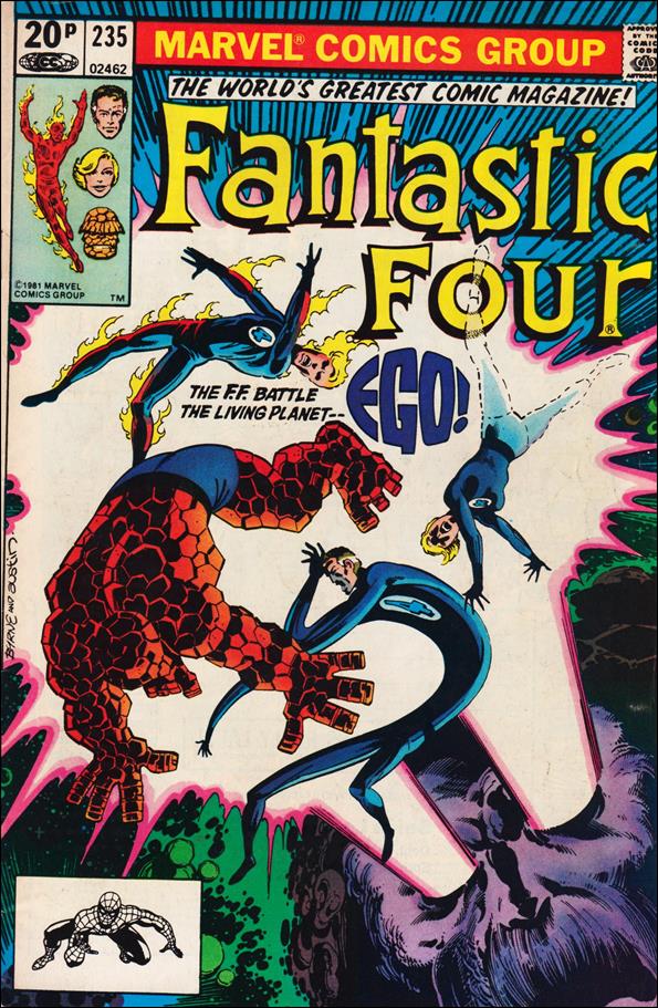 Fantastic Four (1961) issue 235-B UK Price Cover