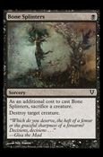 Magic the Gathering: Avacyn Restored (Base Set) card 88 Bone Splinters