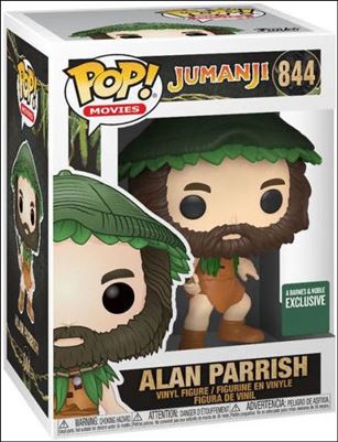 POP! Movies figure 844 Alan Parrish (w/ Knife) Barnes & Noble Exclusive