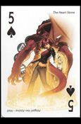 Artifacts Playing Cards (Promo) card 5 Spades The Heart Stone - Abigail Van Alstine/Mali