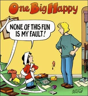 One Big Happy: None of This Fun Is My Fault! Cover Image 1
