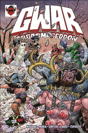 Gwar: Orgasmageddon issue 1-MF Sean Gorman East Side Mags Cover