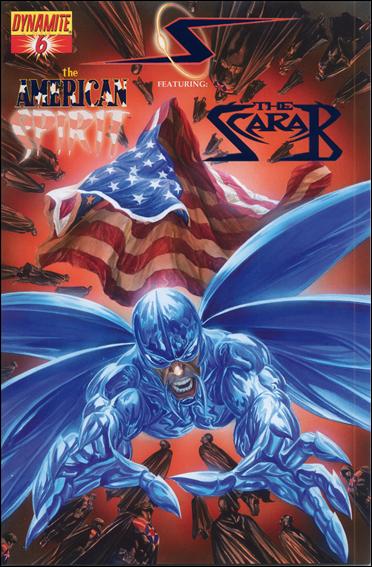 Project Superpowers (2008) issue 6-D Alex Ross Blue Foil Cover 1/455