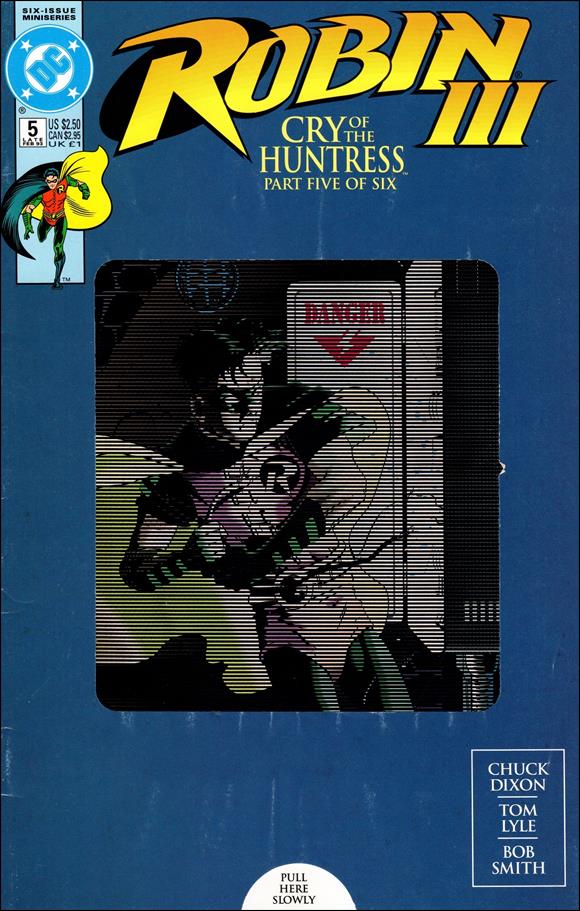 Robin III: Cry of the Huntress issue 5-C Unbagged Moving Cover