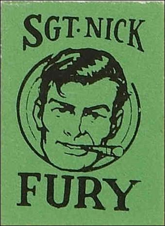 Marvel Mini-Books: Sgt. Nick Fury issue nn-B Green Cover