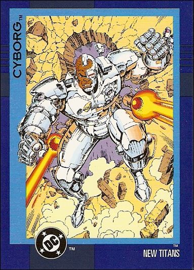 DC Cosmic Teams (Base Set) card 61 Cyborg