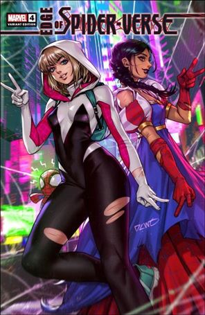 Edge of Spider-Verse (2022) issue 4-D Derrick Chew Exclusive Trade Dress Cover