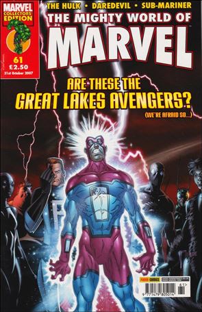 Mighty World of Marvel (UK) (2003) issue 61 Cardstock Cover