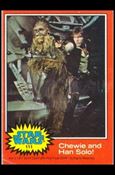 Star Wars: Series 2 (Base Set) card 111 Chewie and Han Solo!