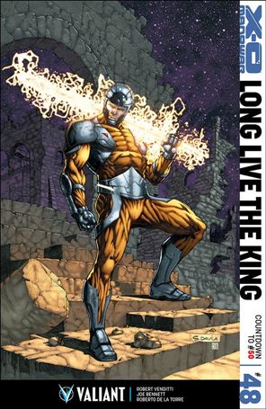 X-O Manowar (2012)  issue 48-L Unbagged Sergio Davila 1:50 Cover