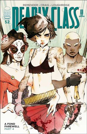 Deadly Class issue 52-B Chuma Hill Cover