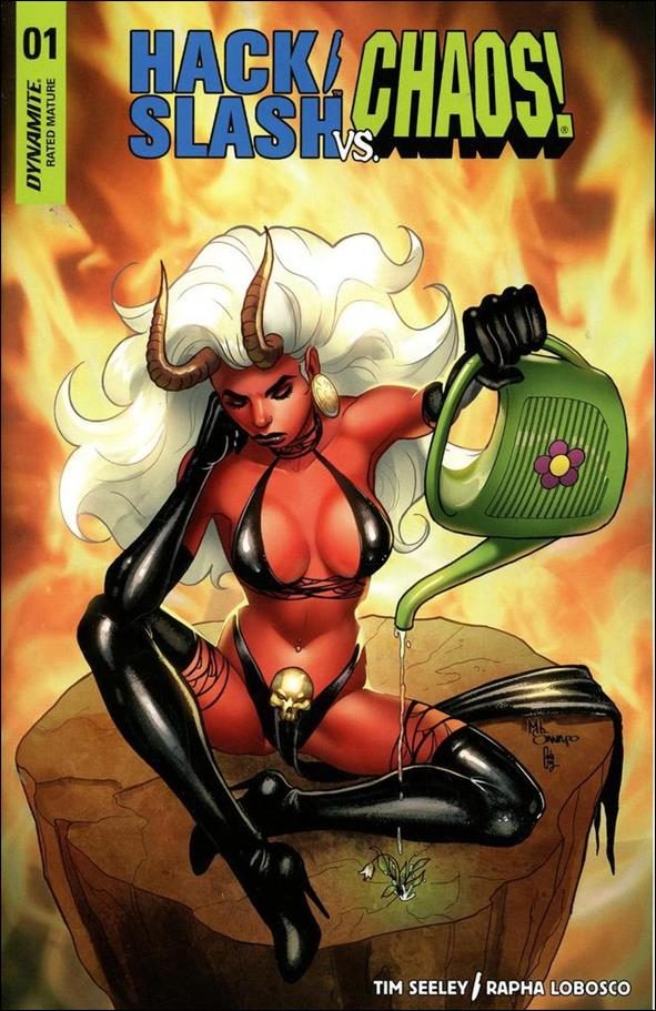Hack/Slash vs Chaos issue 1-G Maria Sanapo 1:20 Cover