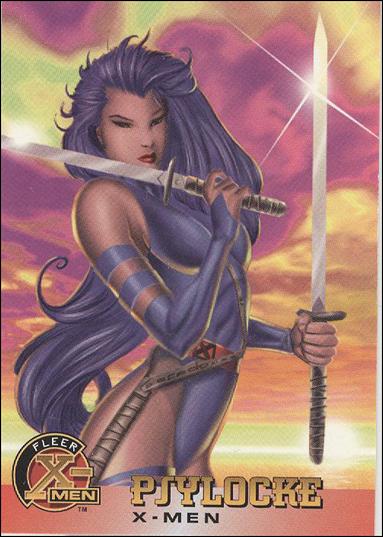 1996 Fleer X-Men International (Base Set) card 10 Psylocke