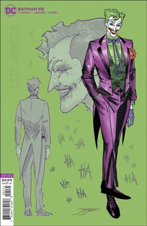 Batman (2016) issue 95-C Jorge Jimenez 1:25 Cardstock Cover