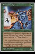 Magic the Gathering: 5th Edition (Base Set) card 298 Ghazbán Ogre