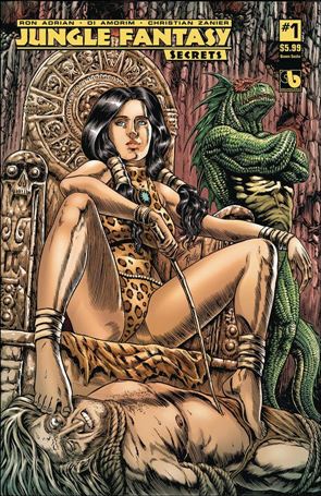 Jungle Fantasy: Secrets issue 1-F Raulo Caceres Queen Sasha Cover