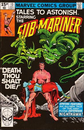 Tales to Astonish (1979) issue 13-B UK Price Cover