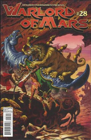 Warlord of Mars issue 28 Joe Jusko Cover