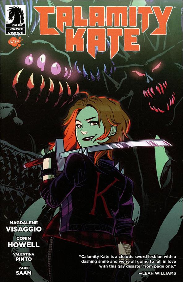 Calamity Kate issue 3-B Jenn St-Onge Cover