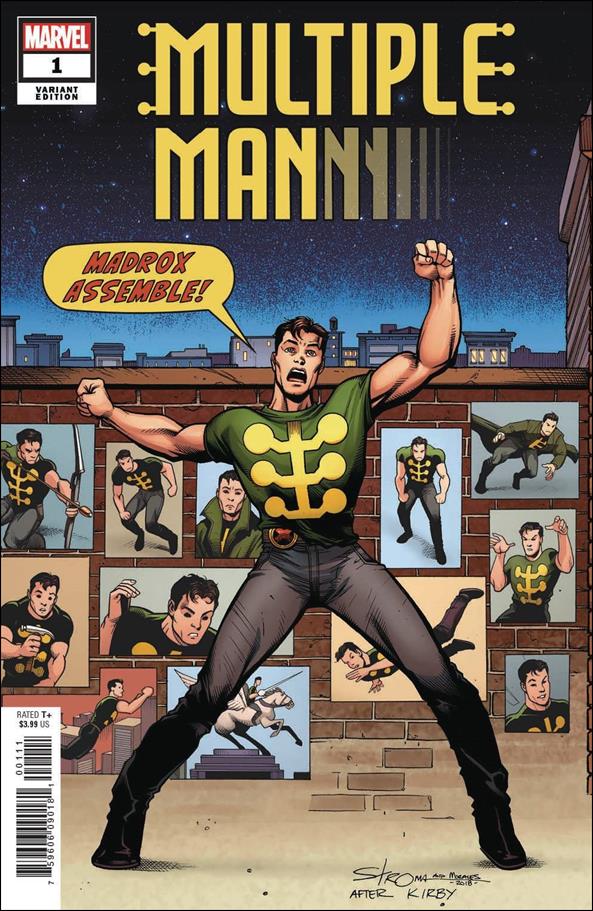 Multiple Man issue 1-C Larry Stroman 1:50 Homage Cover