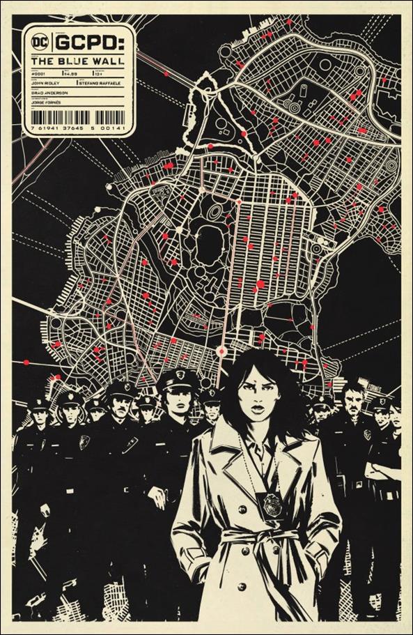 GCPD: The Blue Wall issue 1-C Jorge Fornes 1:25 Cover