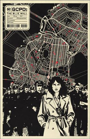 GCPD: The Blue Wall issue 1-C Jorge Fornes 1:25 Cover