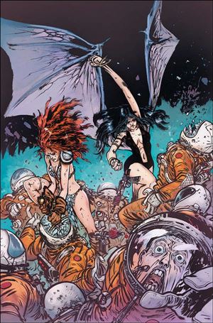 Vampirella / Red Sonja issue 3-J Daniel Warren Johnson 1:15 Virgin Cover