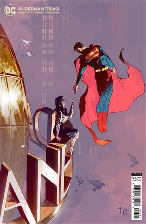 Superman '78 issue 3-B Lee Weeks Cardstock Cover
