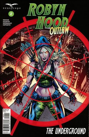 Robyn Hood: Outlaw issue 2-D Riveiro Cover